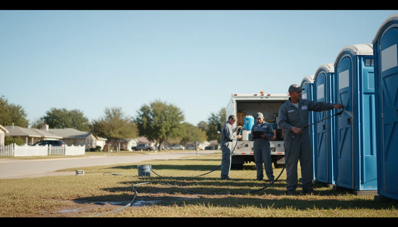 Long-Term Portable Toilet Rental in Midway, AL near me
